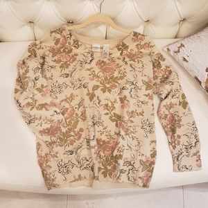 Emma James floral sweater
